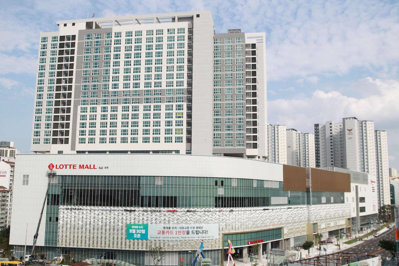 ‘롯데몰 수지’ 외관 ⓒ 뉴스1(롯데자산개발 제공)