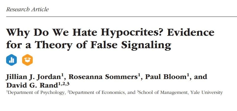 본문 이미지 - 왜 우리는 위선자를 싫어할까(2017년 예일대, 심리과학지에 게재 논문)ⓒ 뉴스1