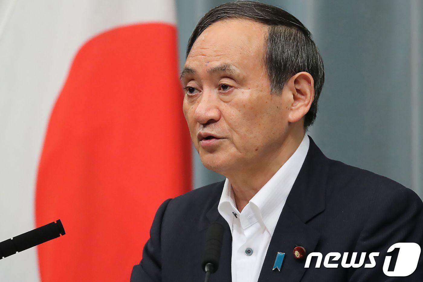 본문 이미지 - 스가 요시히데(菅義偉) 일본 관방장관. ⓒ AFP=뉴스1
