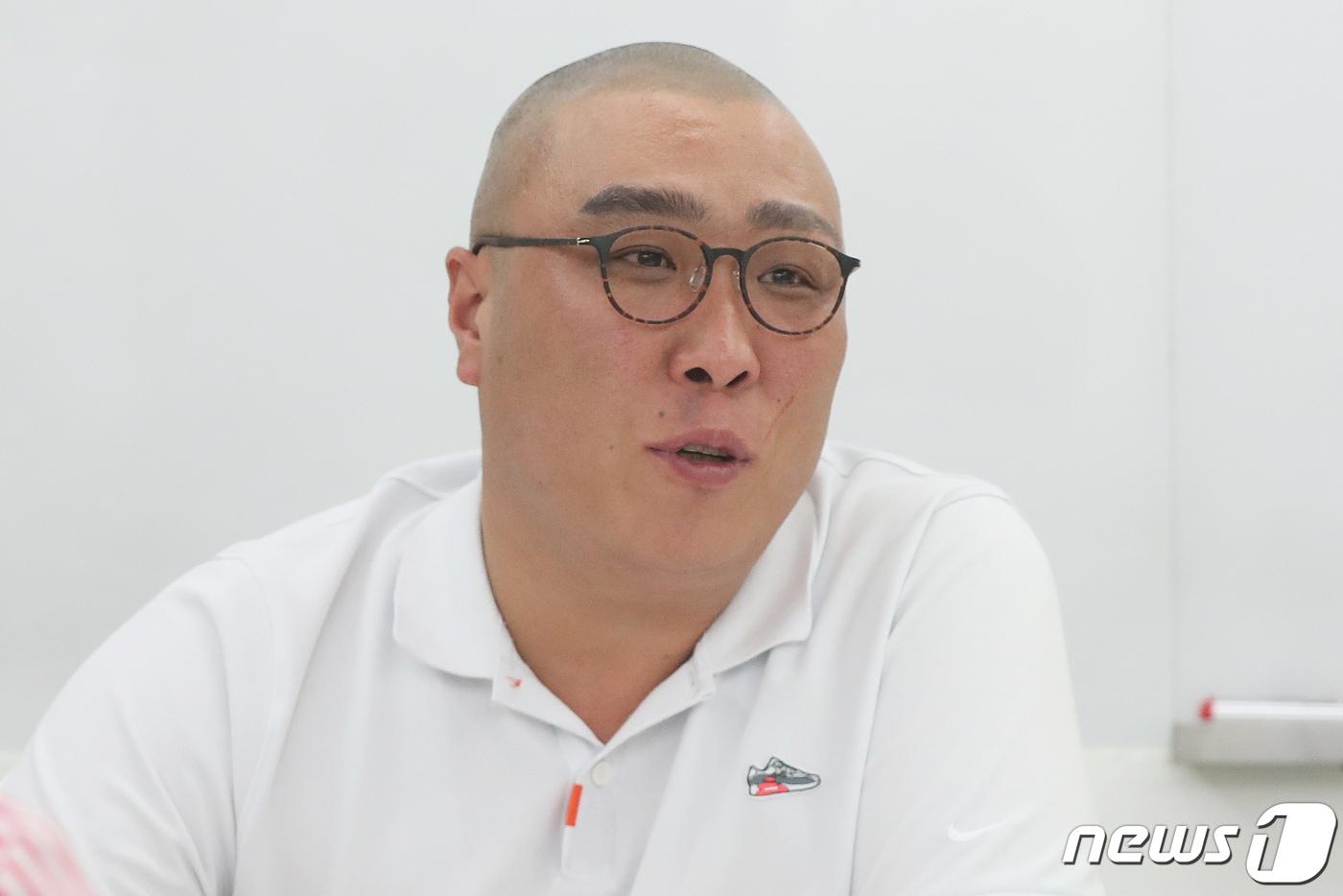 박성민 집닥 대표가 서울 강남구 사옥에서 뉴스1과 인터뷰를 하고 있다. 2019.9.26/뉴스1 ⓒ News1 민경석 기자