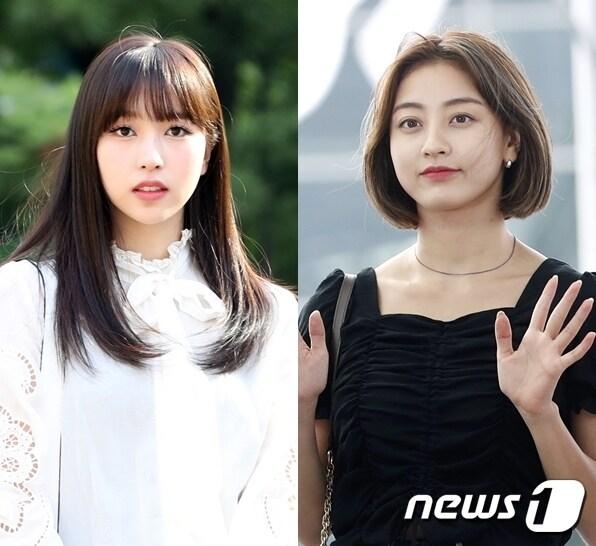 본문 이미지 - 트와이스 미나(왼쪽)와 지효 ⓒ 뉴스1 DB