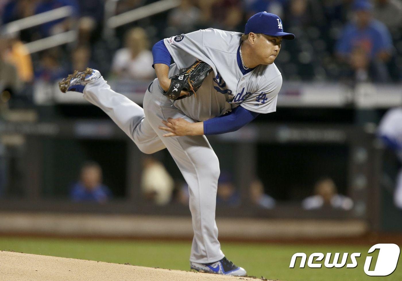 본문 이미지 - LA 다저스 류현진. ⓒ AFP=뉴스1