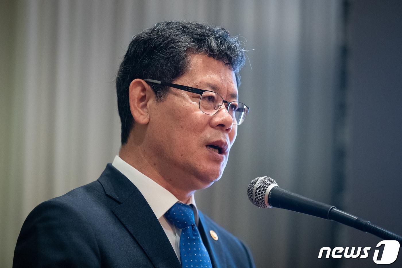 김연철 통일부 장관 ⓒ News1 유승관 기자