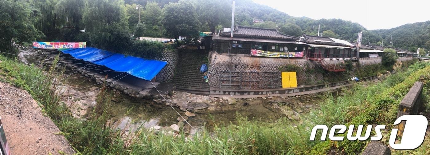 경기도 포천시 백운계곡 일대 ⓒ 뉴스1