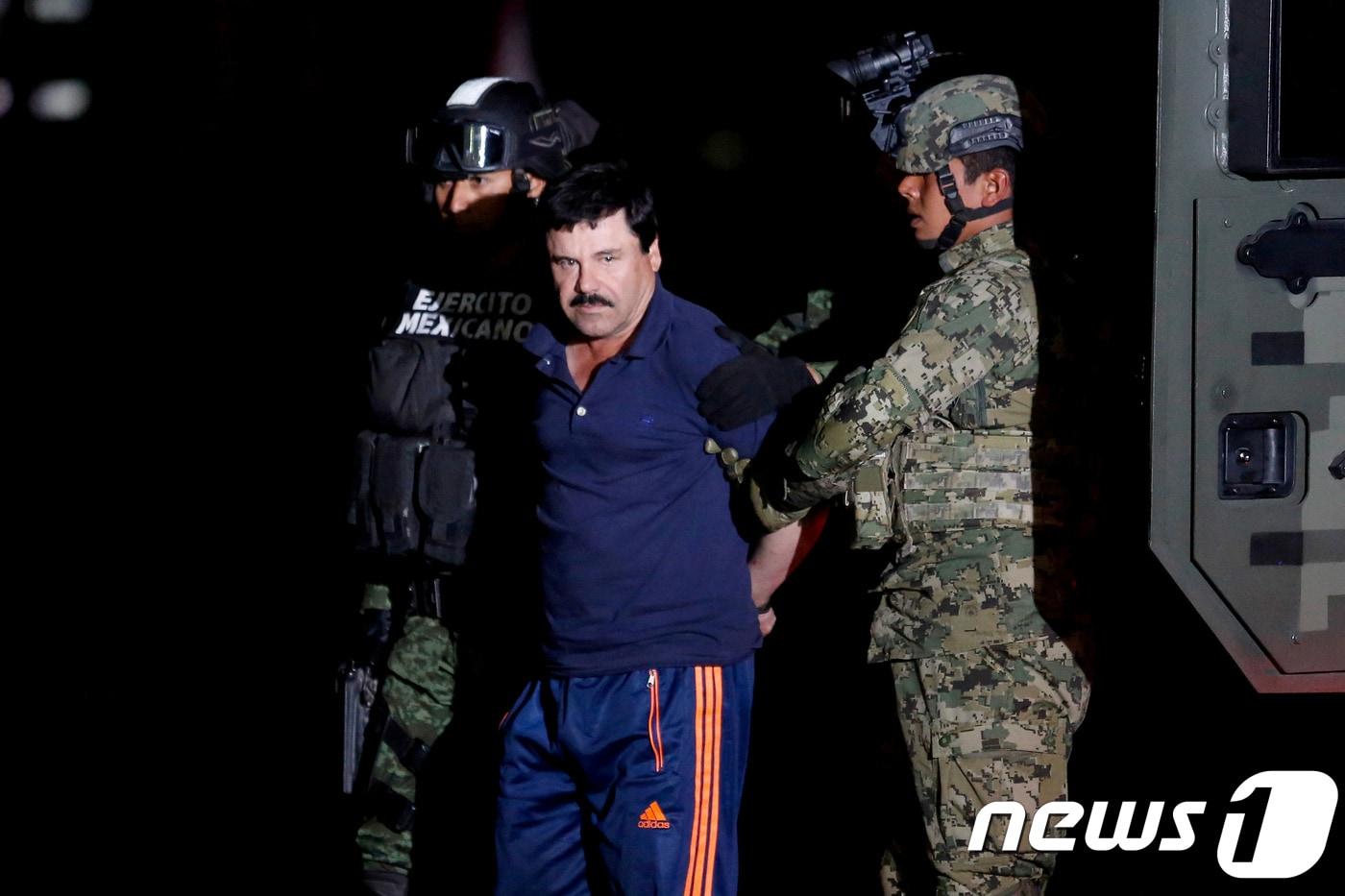 땅딸보라는 뜻의 '엘 차포'로도 불리는 멕시코 최대 마약 카르텔 두목 호아킨 구스만. ⓒ 로이터=뉴스1