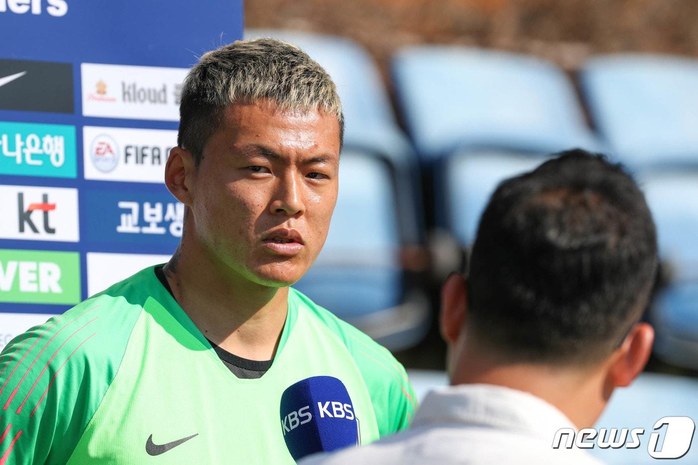 축구 국가대표 골키퍼 구성윤(26·콘사도레 삿포로)/뉴스1 ⓒ News1 성동훈 기자