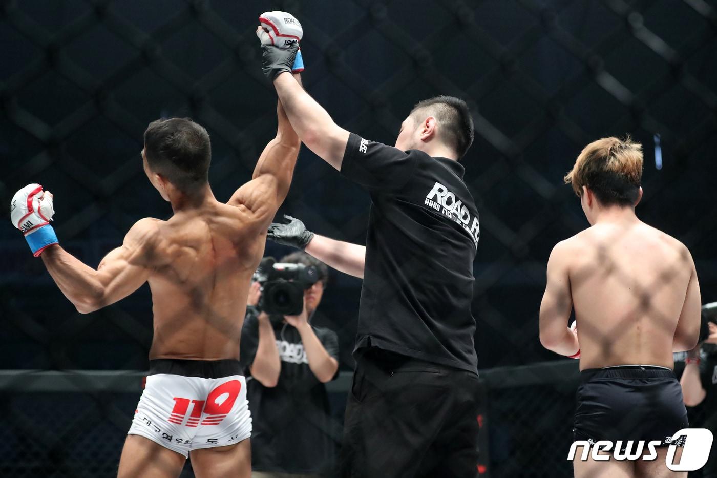 본문 이미지 - 로드FC 경기 자료사진. (사진은 기사 내용과 무관함) / 뉴스1 ⓒ News1 ⓒ News1