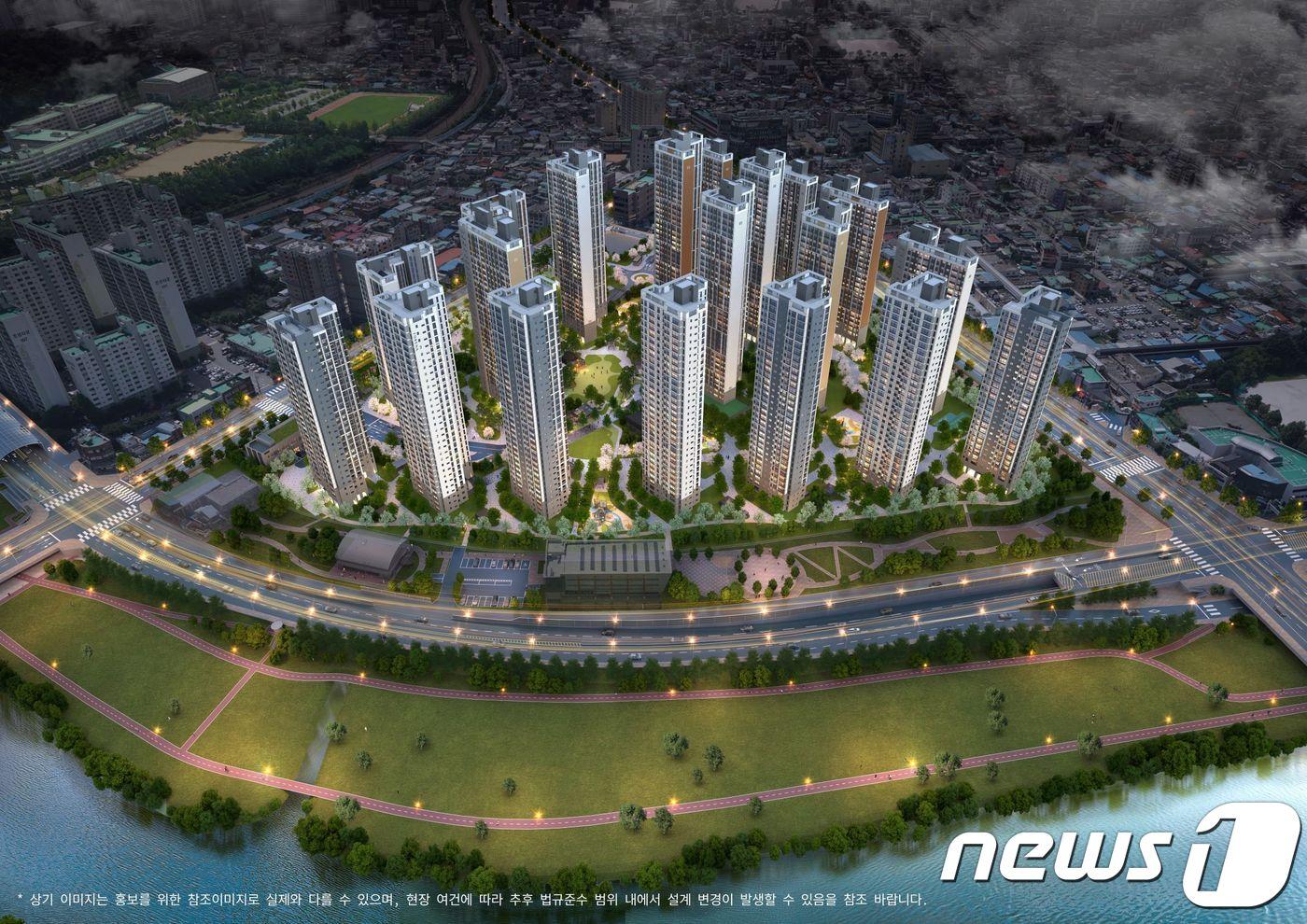 대전 '도마 e편한세상 포레나'. ⓒ 뉴스1