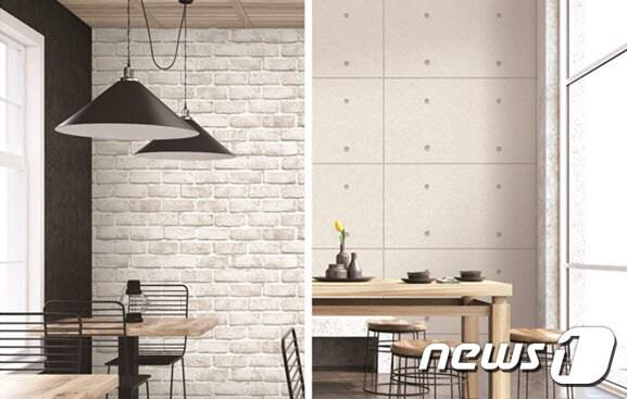 본문 이미지 - 신제품 합지 벽지 컬렉션 벨루체( KS벽지 제공)ⓒ 뉴스1