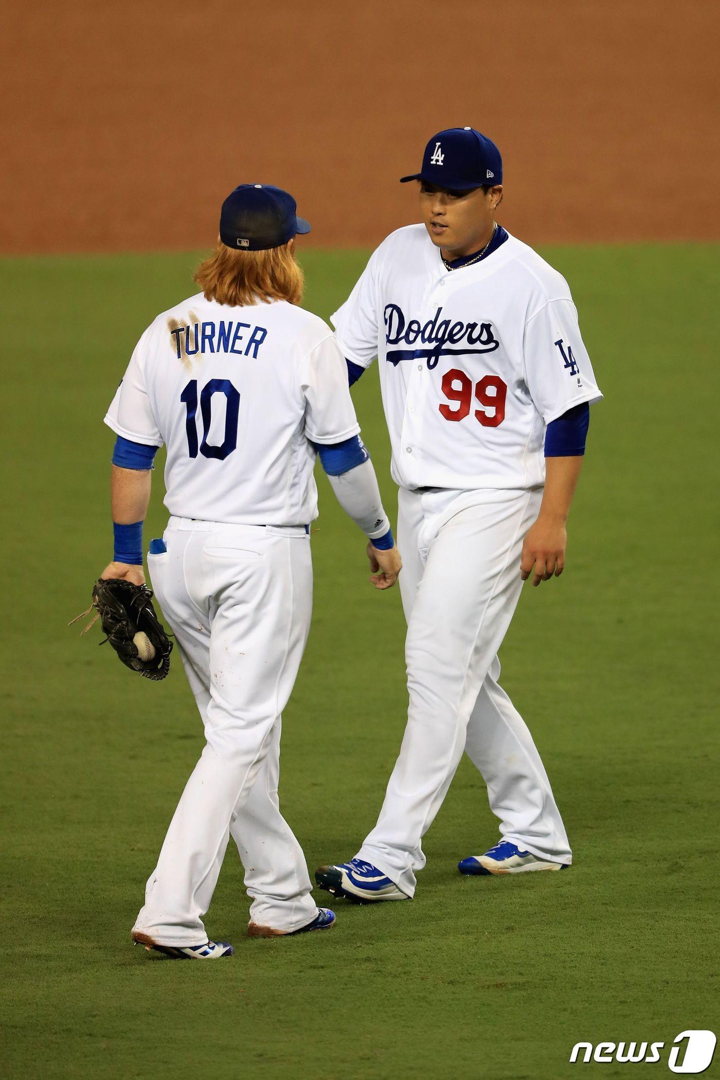 류현진 그리워한 LAD 동료들…스트리플링, 뷸러, 터너 - 뉴스1