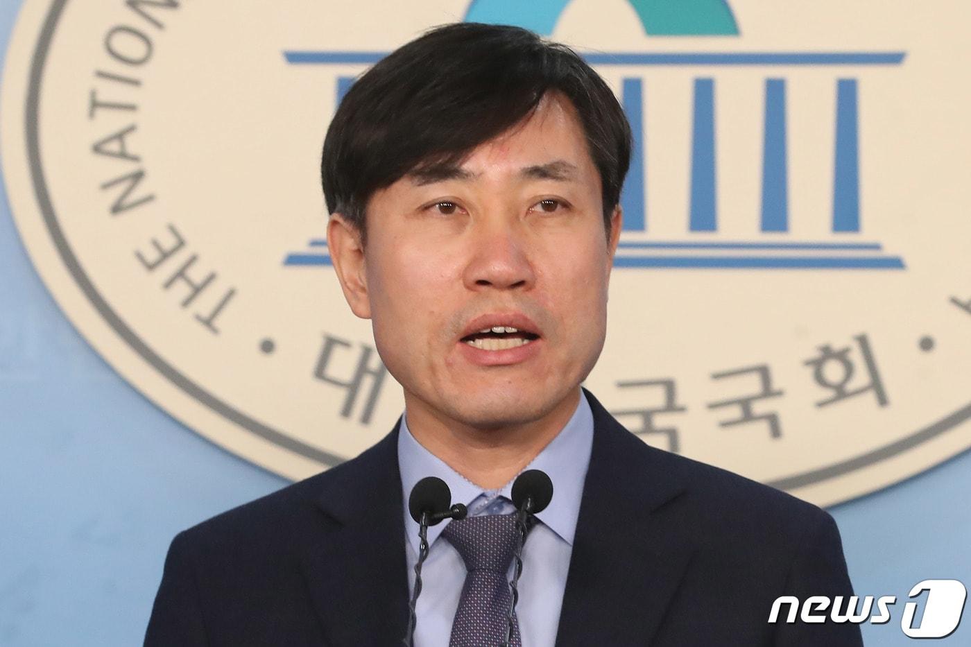 본문 이미지 - 하태경 미래통합당 부산 해운대갑 당선인. 하 당선인은 해운대에서만 3선 고지에 올랐다.ⓒ News1 임세영 기자