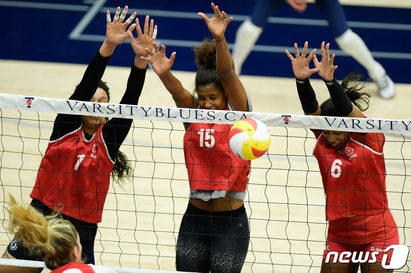 다야미 산체스 사본(가운데). 사진=KOVO 제공. ⓒ 뉴스1