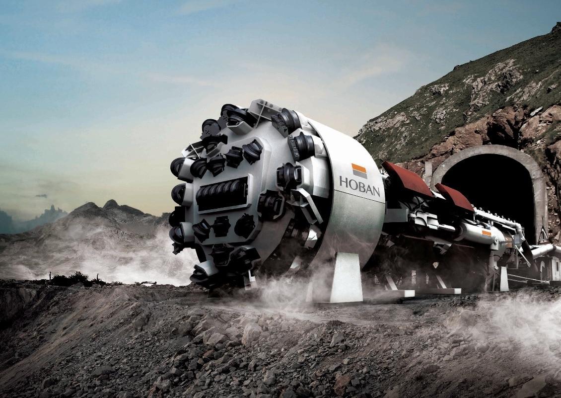 본문 이미지 - 호반TBM의 그리퍼(Gripper) TBM(터널굴착장비)./자료제공=호반그룹ⓒ 뉴스1