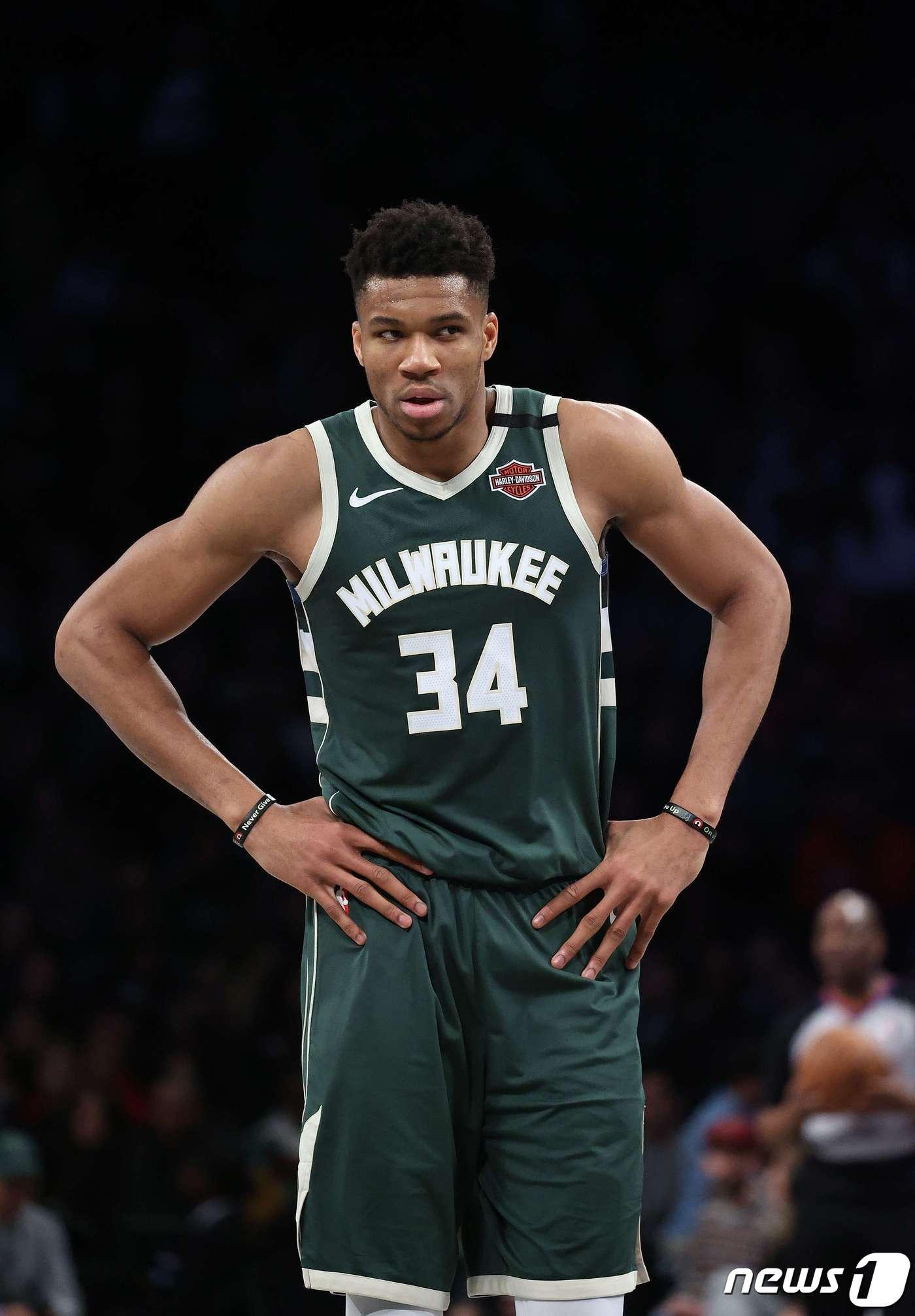 본문 이미지 - 밀워키 벅스 야니스 아데토쿤보.ⓒ AFP=뉴스1