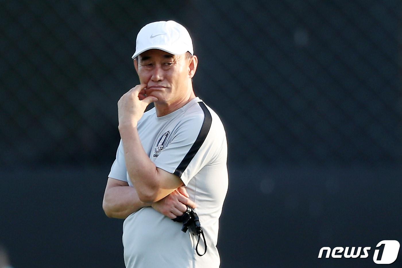 올림픽 남자축구 종목의 엔트리는 18명이다. FIFA 대회 23명에 비해 많이 적다. KFA는 엔트리 확대를 건의하기로 했다. ⓒ News1 민경석 기자