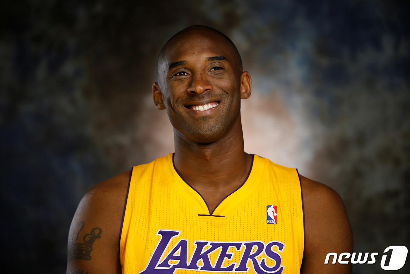 26일(현지시간) 헬기 추락사고로 숨진 NBA의 전설 코비 브라이언트. 명문구단인 LA레이커스에서 활동했다. ⓒ 로이터=뉴스1 ⓒ News1 박형기 기자