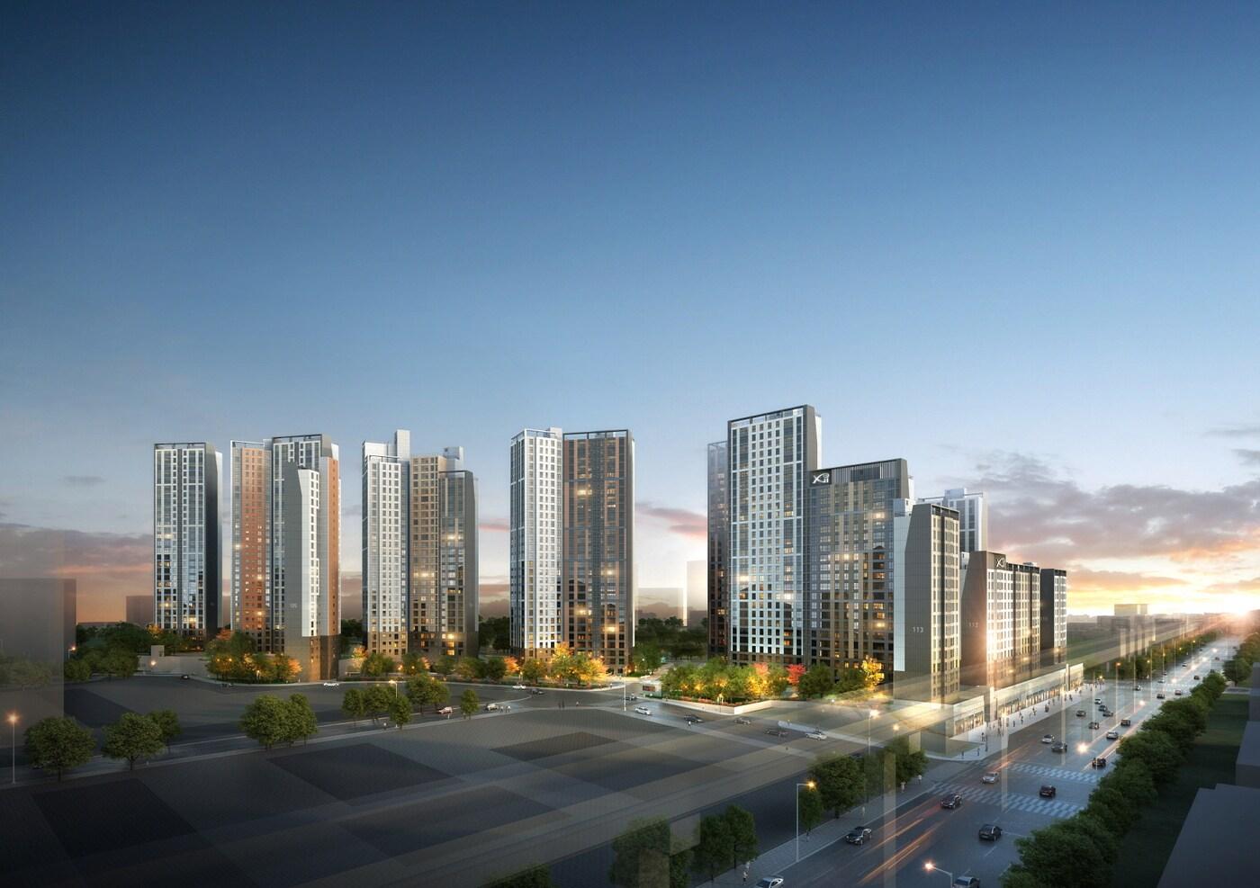 청라힐스자이 조감도.(제공=GS건설)ⓒ 뉴스1