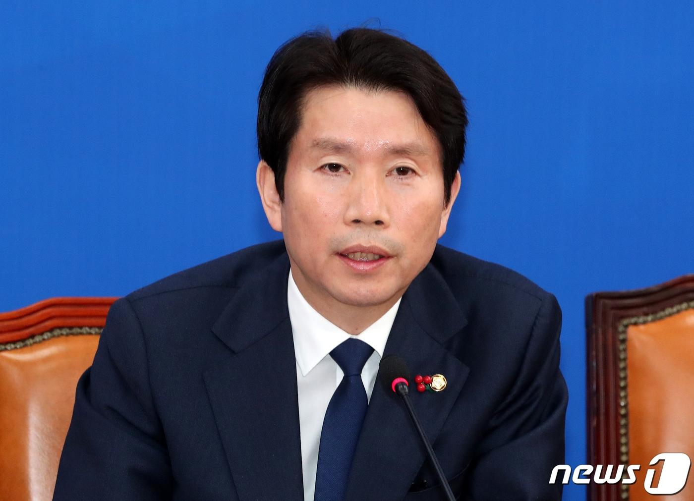본문 이미지 - 이인영 더불어민주당 원내대표. 뉴스1 ⓒ News1 이종덕 기자