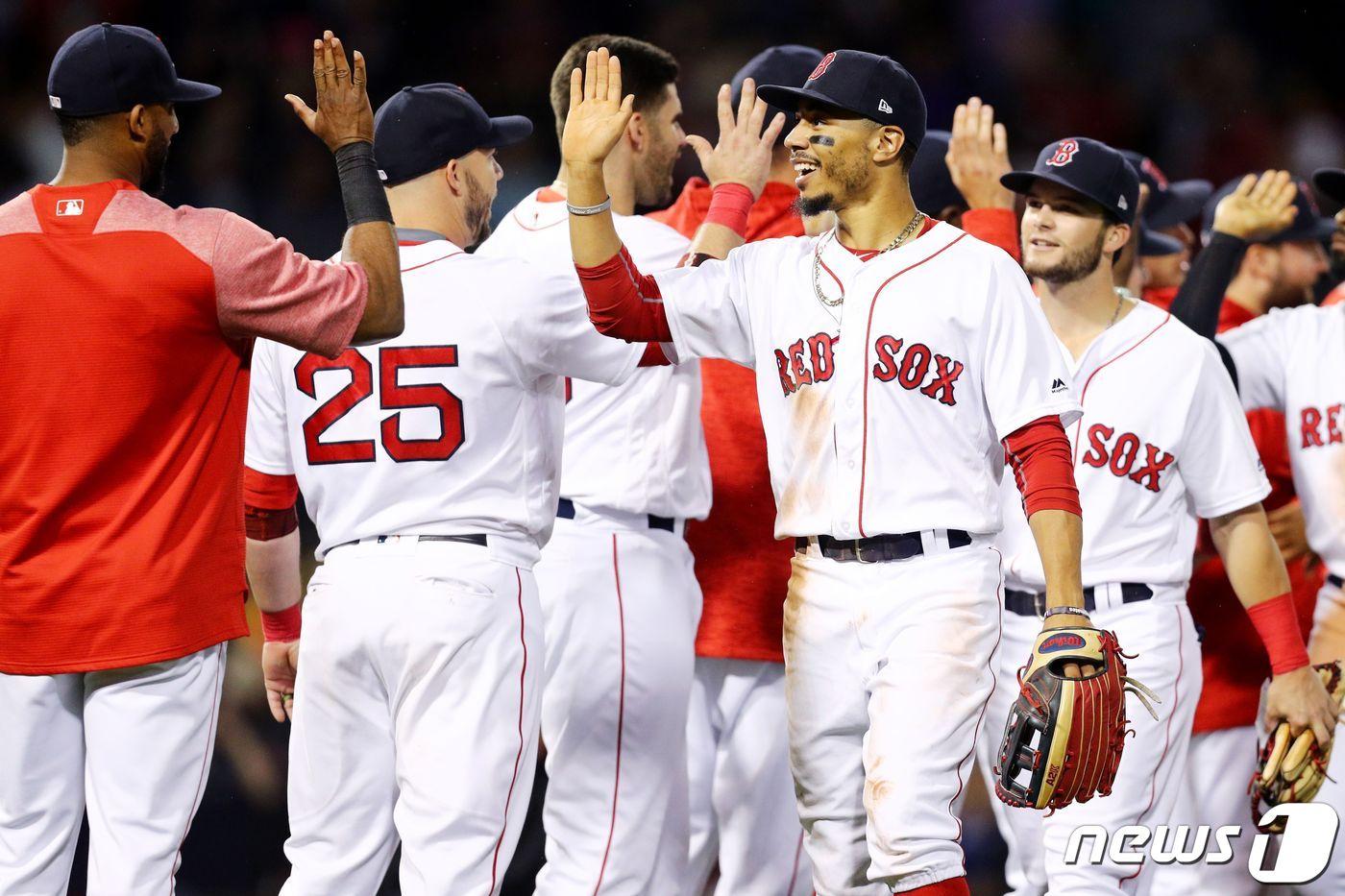 보스턴 레드삭스. ⓒ AFP=뉴스1