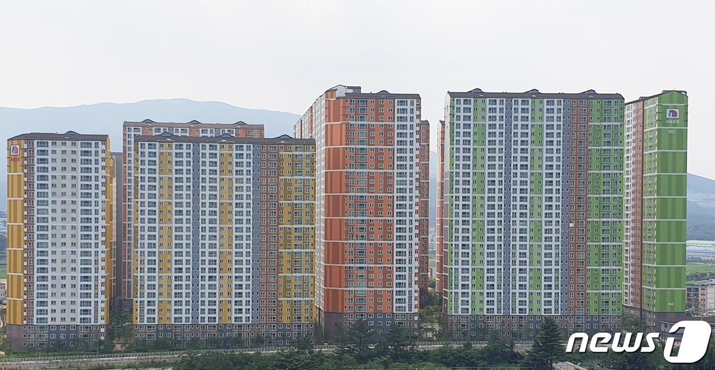 경주 외동 '사랑으로 부영' 임대아파트. ⓒ 뉴스1