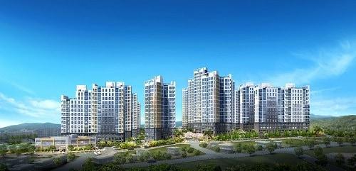 본문 이미지 - ‘군자 서희스타힐스’ 투시도 ⓒ 뉴스1