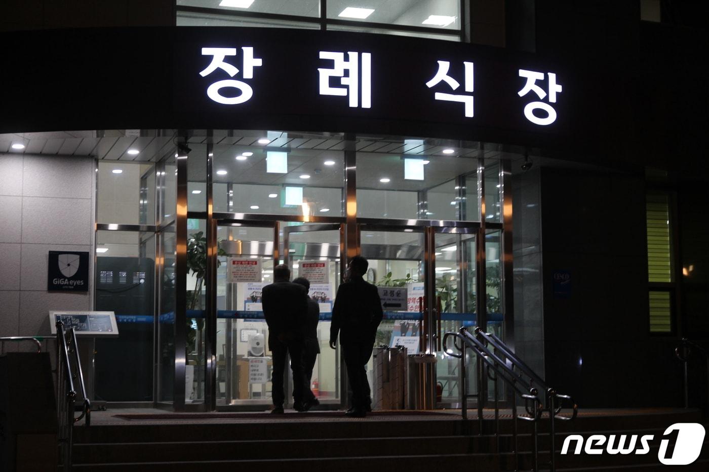 본문 이미지 - 인천시의 한 병원 장례식장 ⓒ 뉴스1 박아론 기자