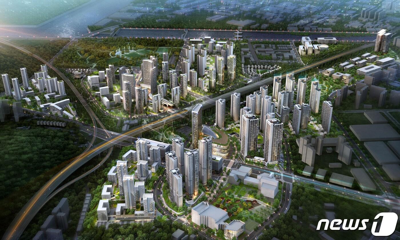 시티오씨엘 야경 조감도.ⓒ 뉴스1