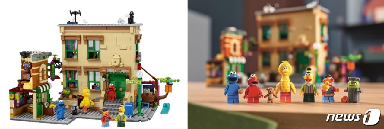 본문 이미지 - 레고 아이디어 123 세서미 스트리트 세트 ⓒ 뉴스1