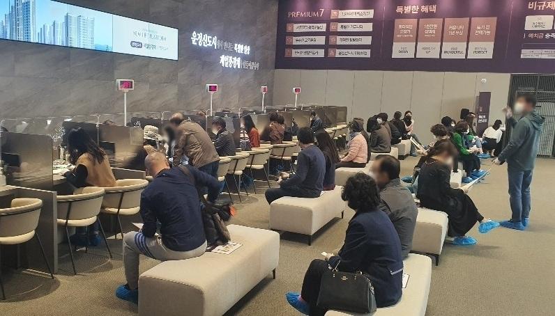 본문 이미지 - 운정신도시 제일풍경채 그랑퍼스트 견본주택. 제일건설 제공. /뉴스1