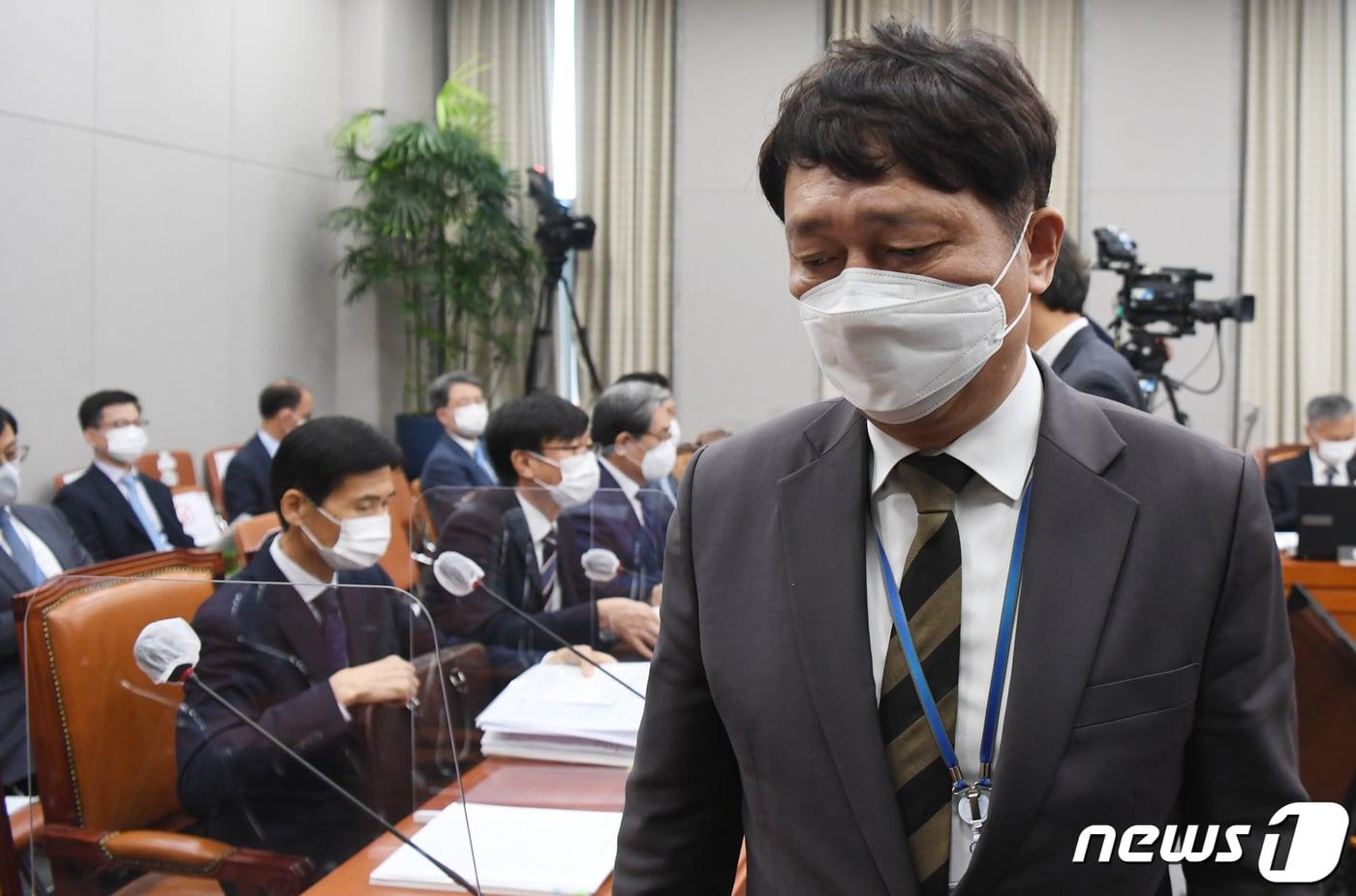 본문 이미지 - 최재성 청와대 정무수석. 2020.10.29/뉴스1 ⓒ News1 성동훈 기자