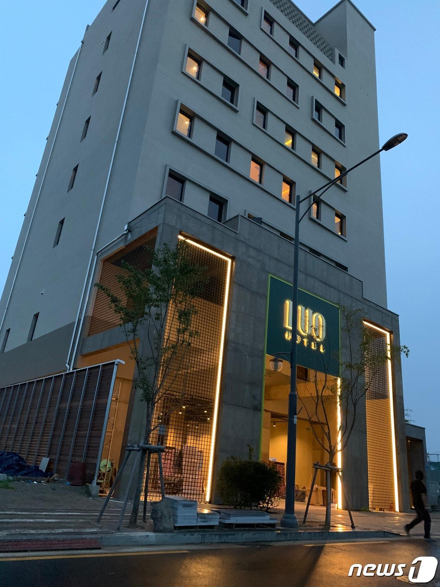 본문 이미지 - 대구 수성알파시티에 처음 개관한 루오호텔 전경.ⓒ 뉴스1