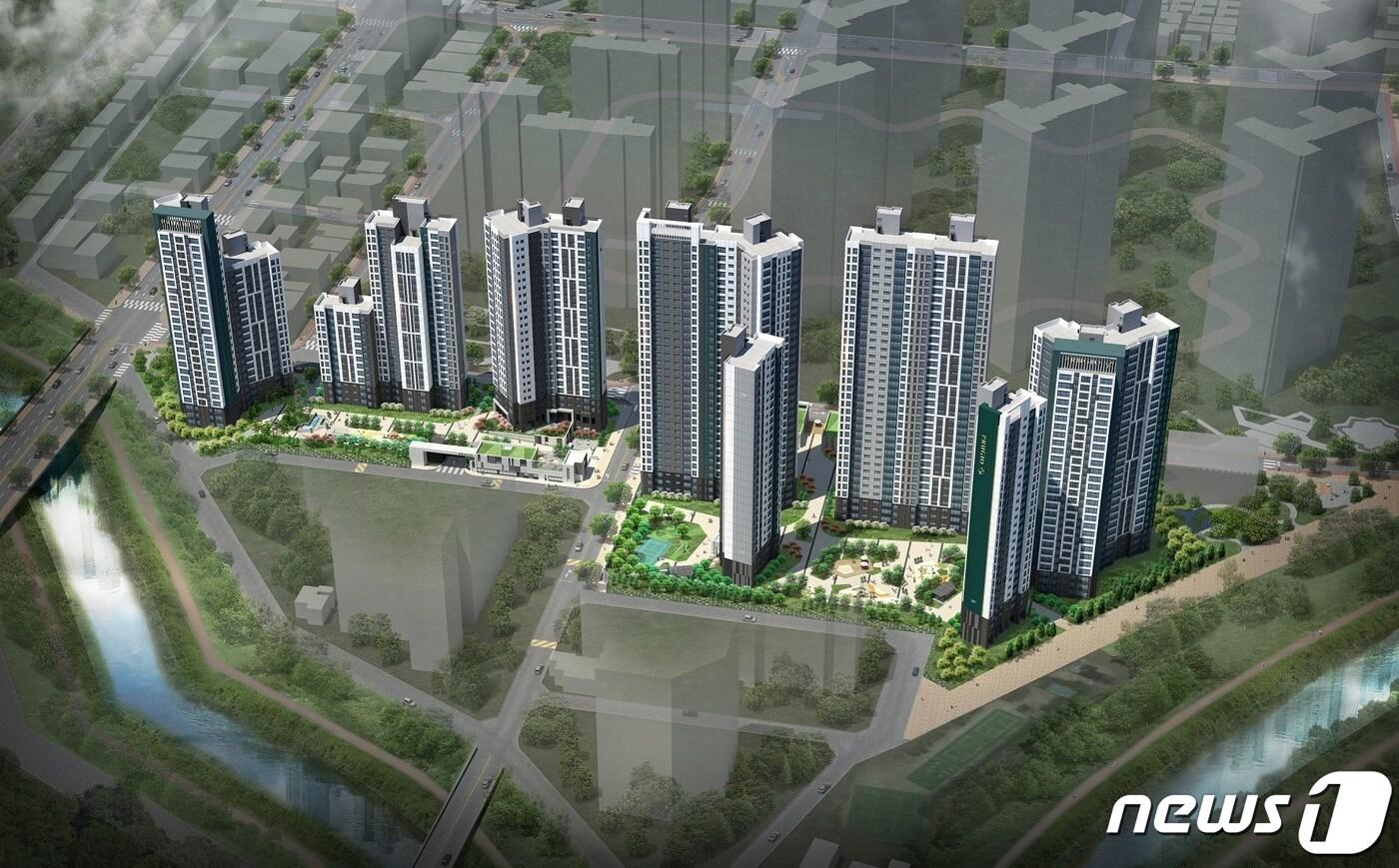 대우건설 '의정부역 푸르지오 더 센트럴'. ⓒ 뉴스1