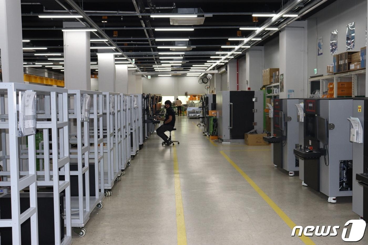 경기도 수원 쎄크 생산라인 ⓒ 뉴스1