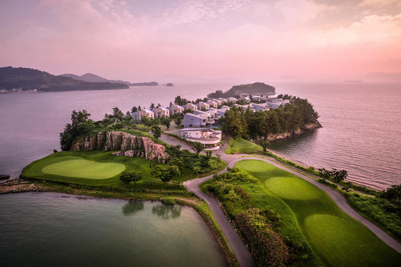 아난티 남해 전경