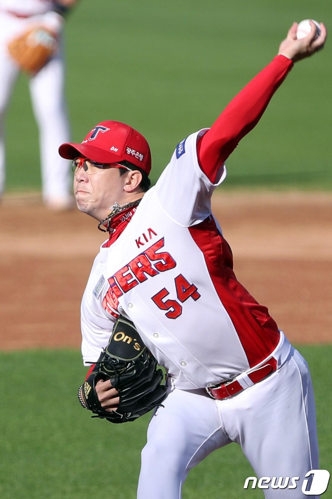 본문 이미지 - KIA 타이거즈 양현종. 2020.10.7/뉴스1 ⓒ News1 황희규 기자