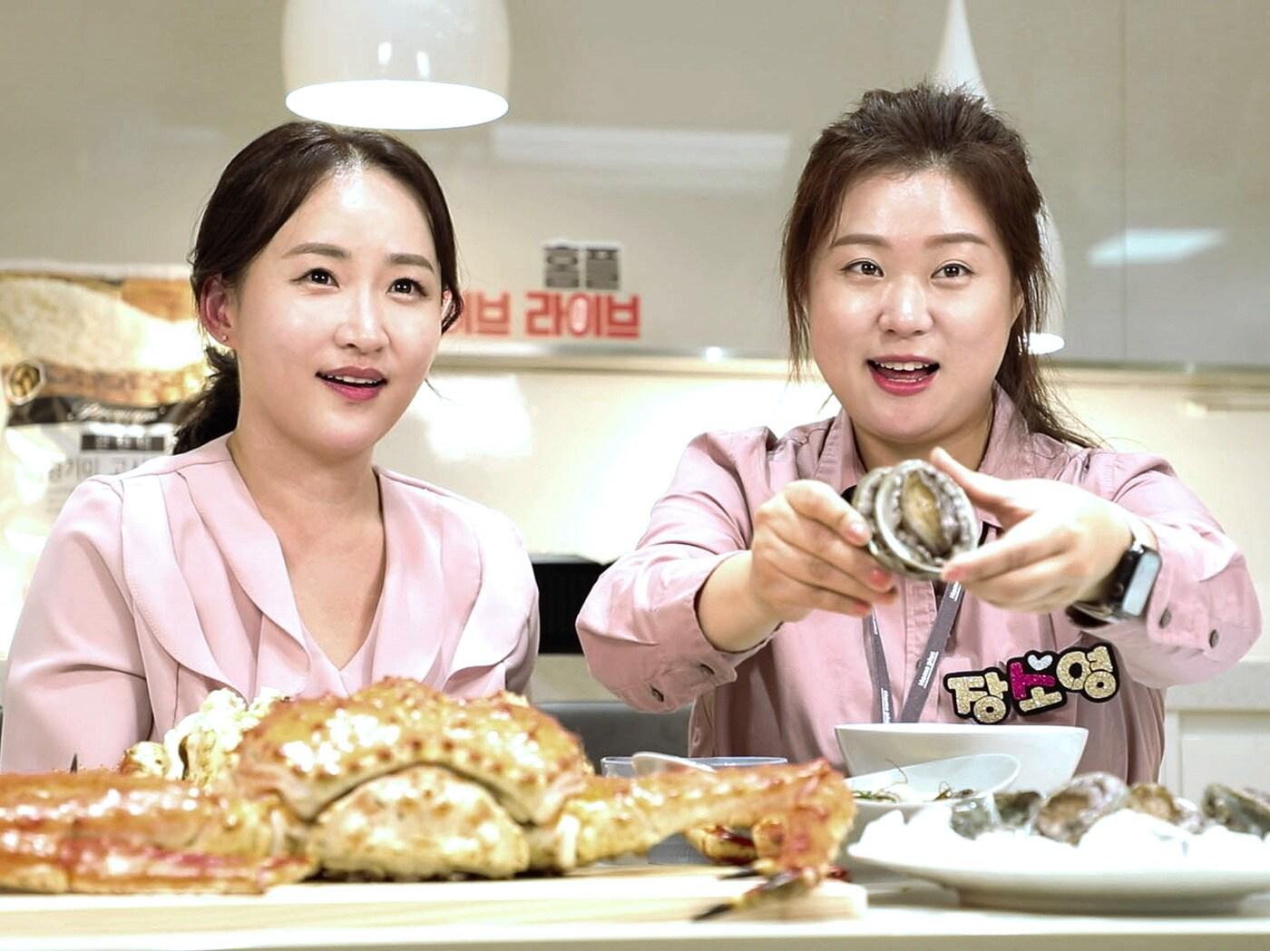 본문 이미지 - '홈플라이브' 방송 장면ⓒ 뉴스1(홈플러스 제공)