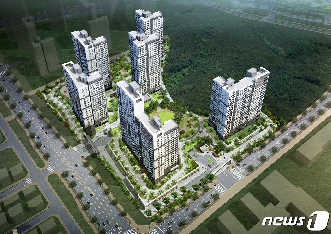 본문 이미지 - 과천 '르센토 데시앙'. ⓒ 뉴스1