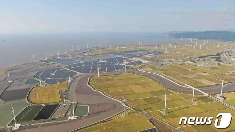 본문 이미지 - 신재생에너지 발전단지. ⓒ News1