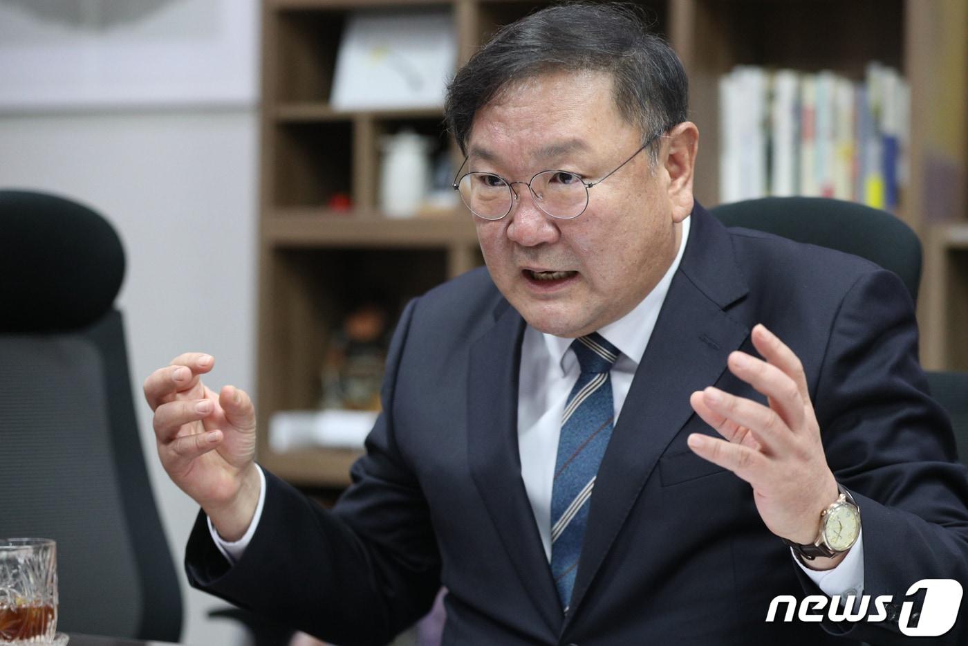 본문 이미지 - 김태년 더불어민주당 의원. ⓒ 뉴스1 성동훈 기자