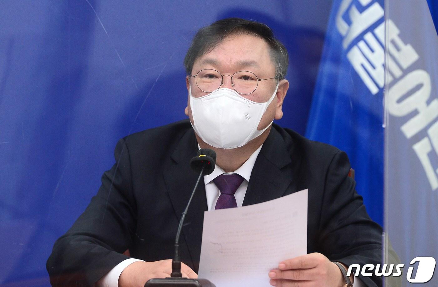 본문 이미지 - 김태년 더불어민주당 원내대표.  ⓒ News1 박세연 기자