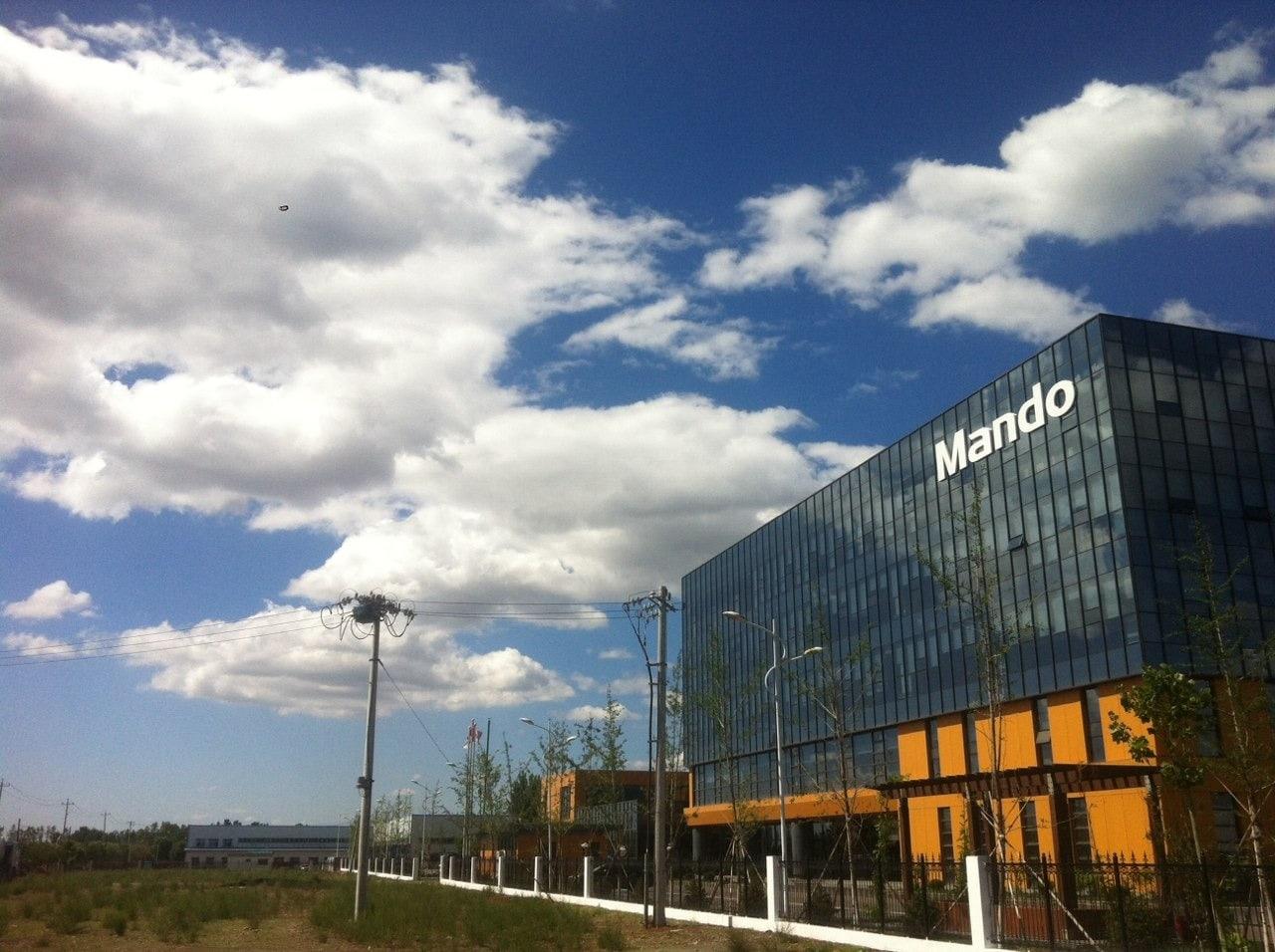 본문 이미지 - 만도 중국 R&D 센터(만도 제공)ⓒ 뉴스1