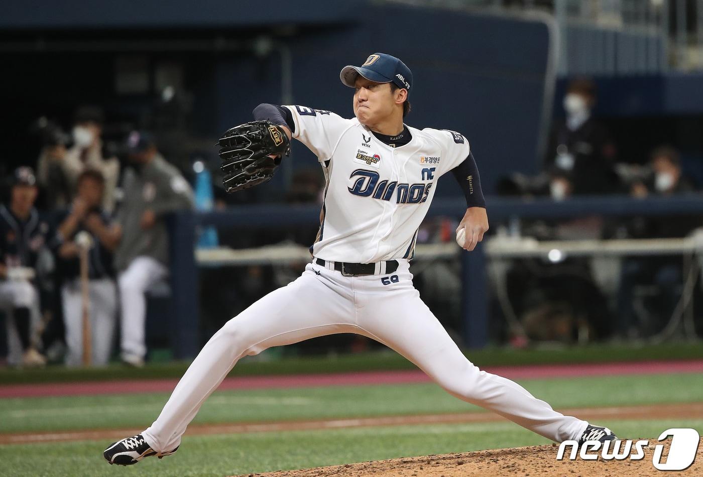 본문 이미지 - NC 다이노스 구창모가 최근 몸상태에 대한 재검진을 받았다. 뉴스1 ⓒ News1 임세영 기자