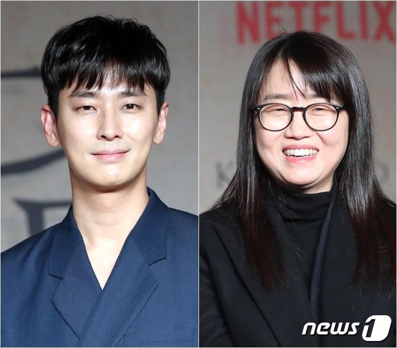 본문 이미지 - 주지훈(왼쪽)과 김은희 작가 ⓒ 뉴스1 DB