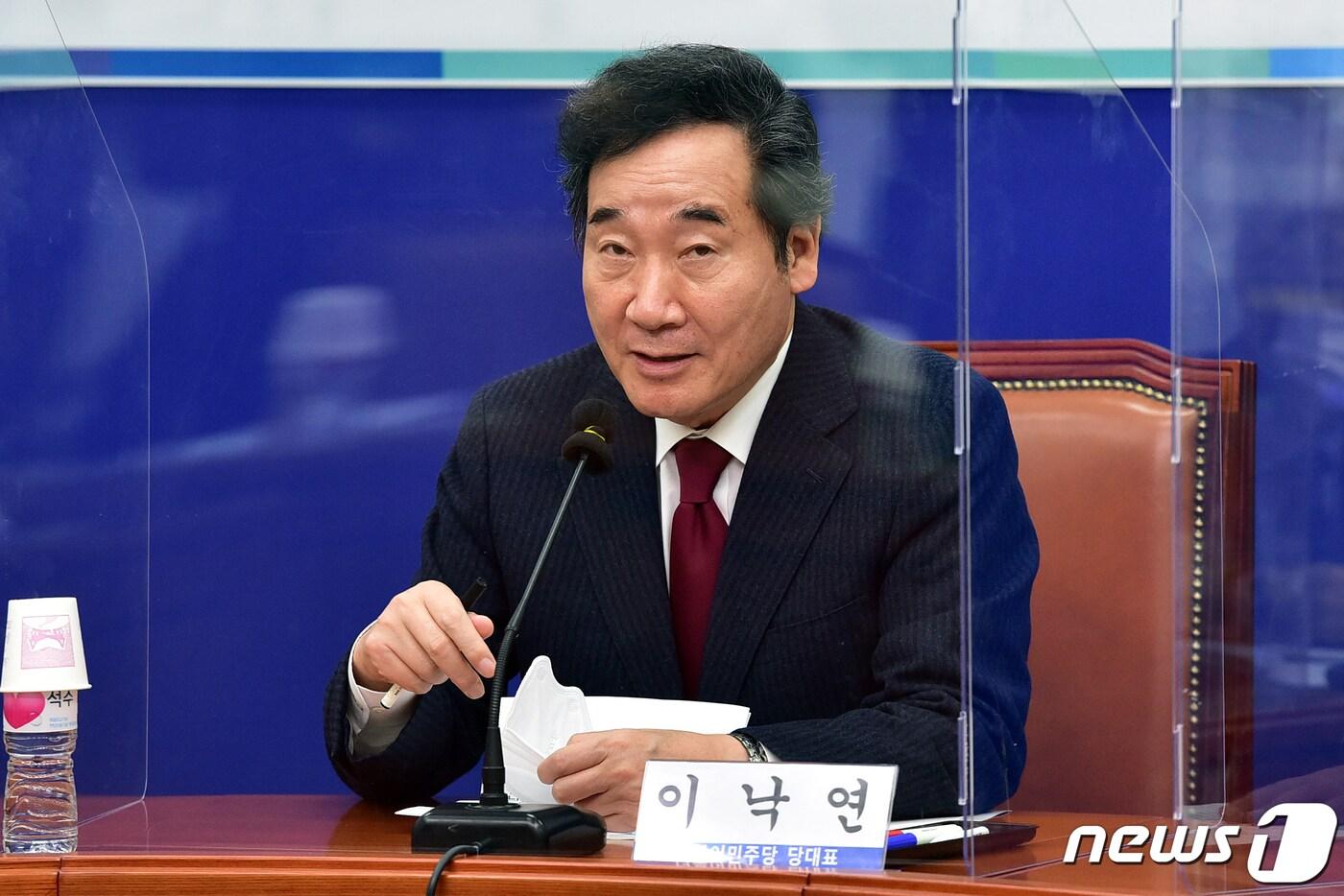 본문 이미지 - 이낙연 더불어민주당 대표.  ⓒ News1 성동훈 기자
