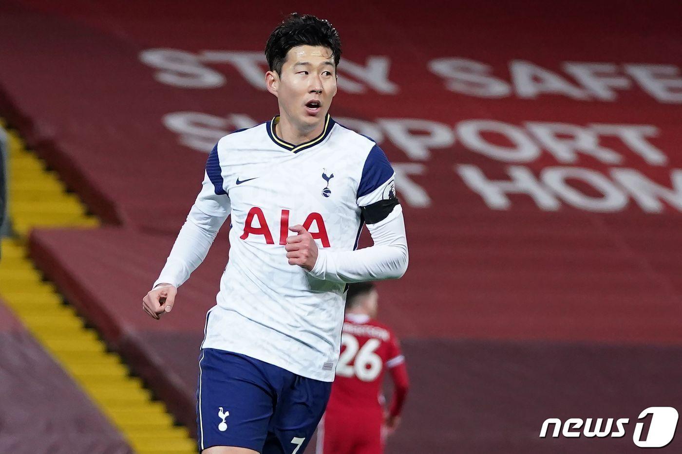 토트넘의 손흥민. ⓒ AFP=뉴스1