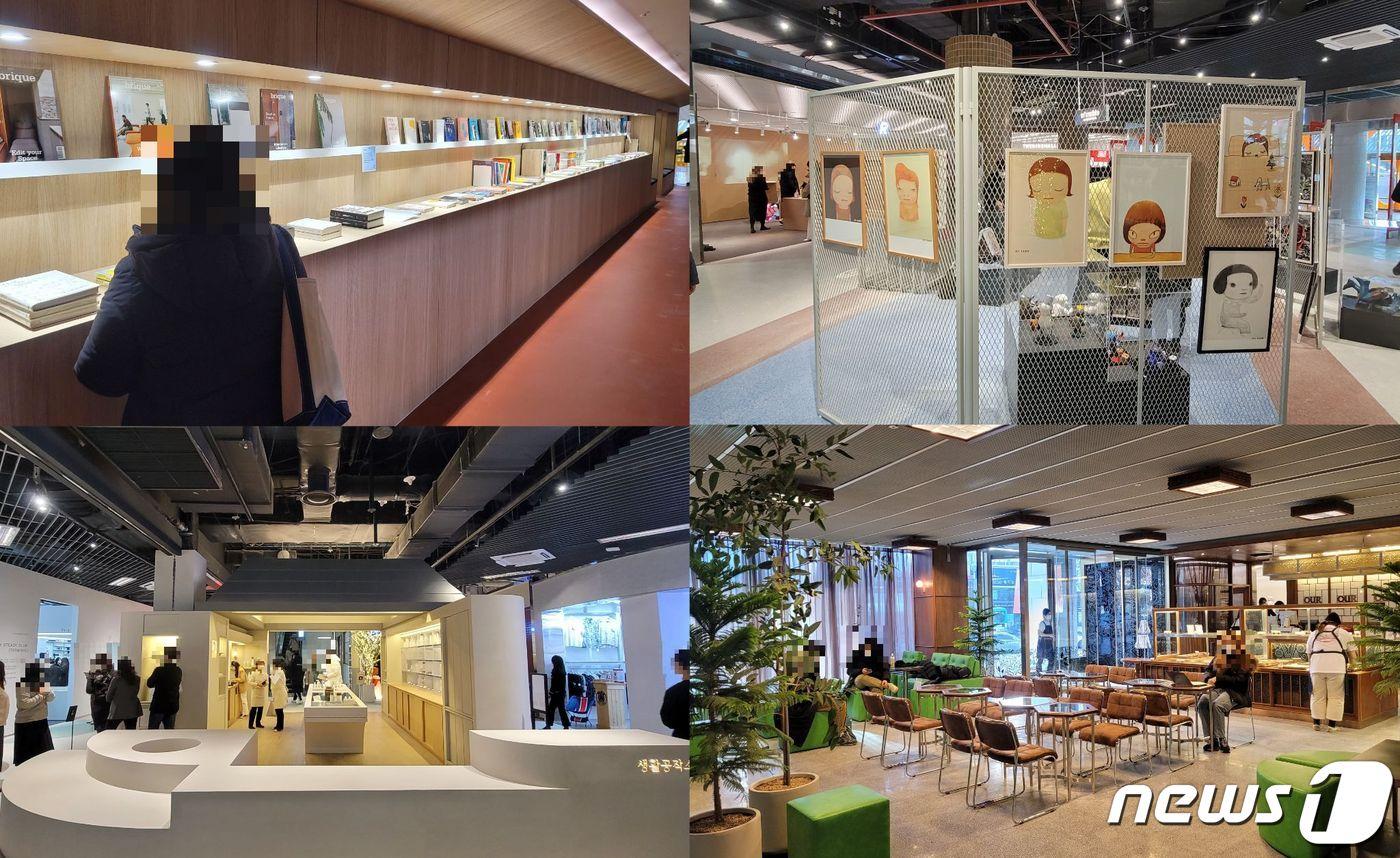 17일 리뉴얼을 마치고 전관 재개점한 롯데백화점 영등포점. 소비자들이 1층 매장을 둘러보고 있다. 2020.12.17/뉴스1ⓒ 뉴스1 최동현