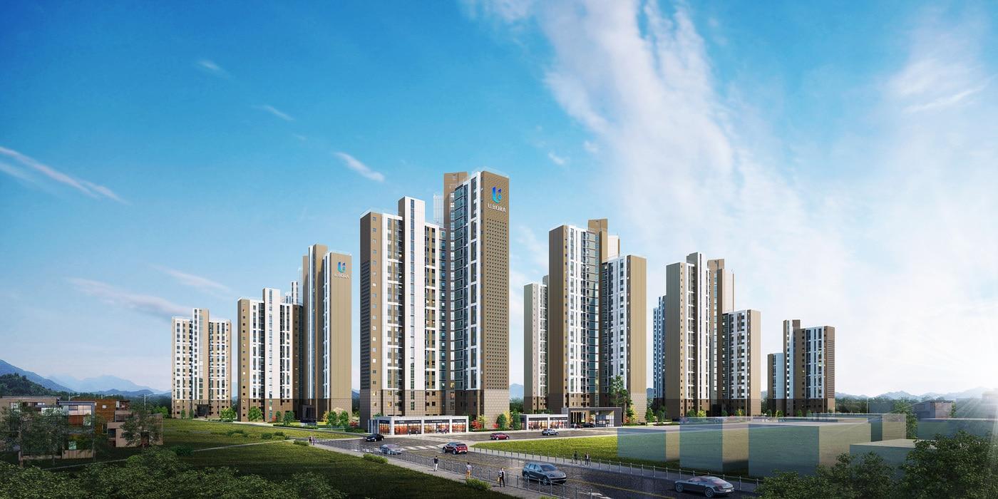 양평 다문지구 반도유보라 투시도. 반도건설 제공. /뉴스1