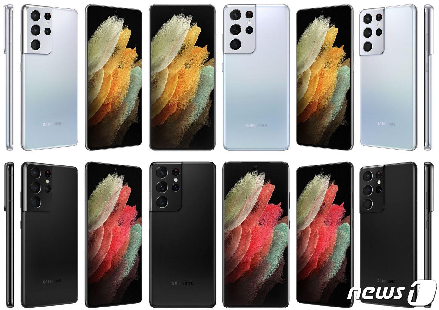 오는 1월 공개될 예정인 갤럭시S21 시리즈가 국내 출시 모델에 이전처럼 자체 AP인 '엑시노스' 시리즈를 다시 탑재한다는 소식이 알려졌다. 사진은 갤럭시S21 울트라. ⓒ 뉴스1