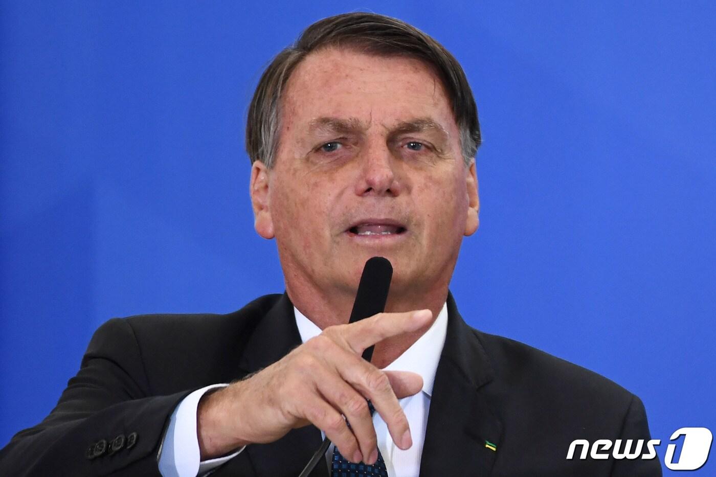 자이르 보우소나루 브라질 대통령 ⓒ AFP=뉴스1