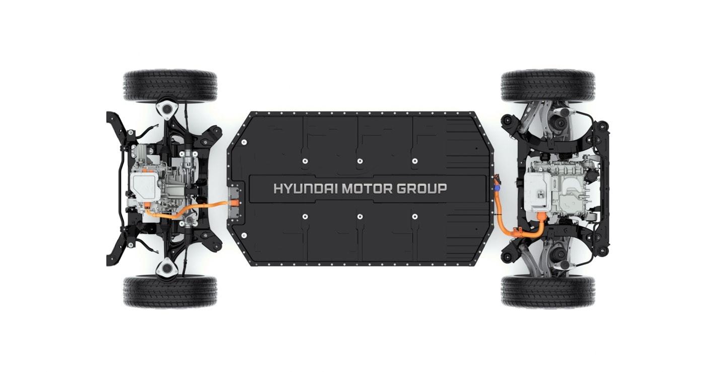 현대차그룹의 전기차 전용 플랫폼 E-GMP. (현대차그룹 제공)ⓒ 뉴스1
